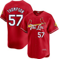 Custom #57 City Connect STL Baseball Shirt Top