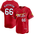 Custom #66 City Connect STL Baseball Shirt Top