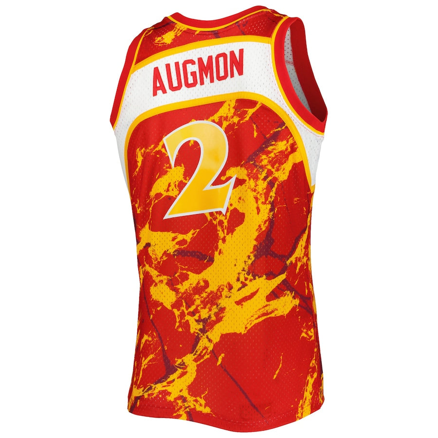 Custom #2 Red 1991 Basketball Shirt Top