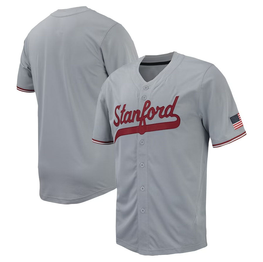 Custom Gray Baseball Shirt Top