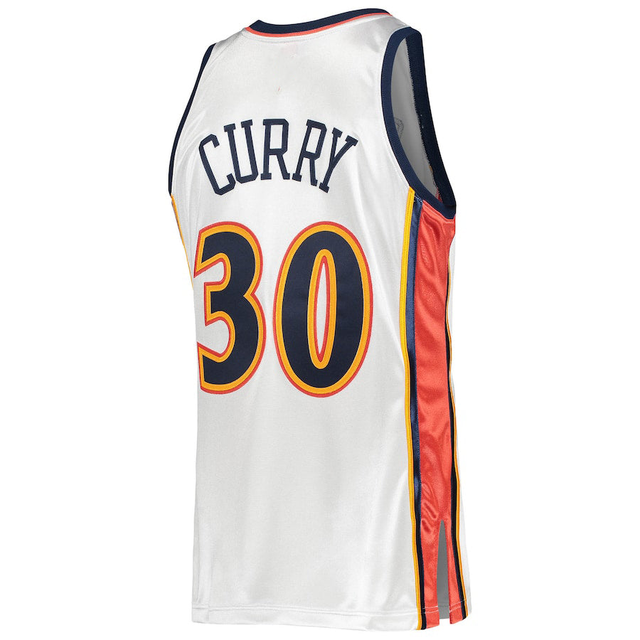 Custom #30 White 2009 GSW Basketball Shirt Top