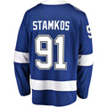Custom #91 Blue TBL Hockey Shirt Top