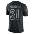 Custom #31 Black TB Football Shirt Top