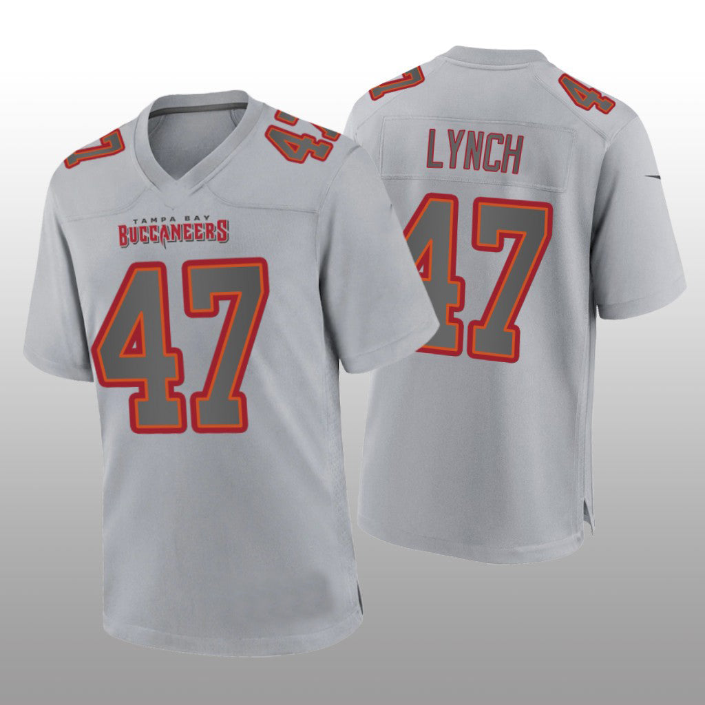 Custom #47 Gray TB Football Shirt Top