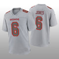 Custom #6 Gray TB Football Shirt Top