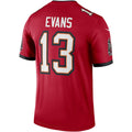 Custom #13 Red TB Football Shirt Top