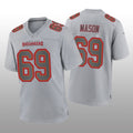Custom #69 Gray TB Football Shirt Top