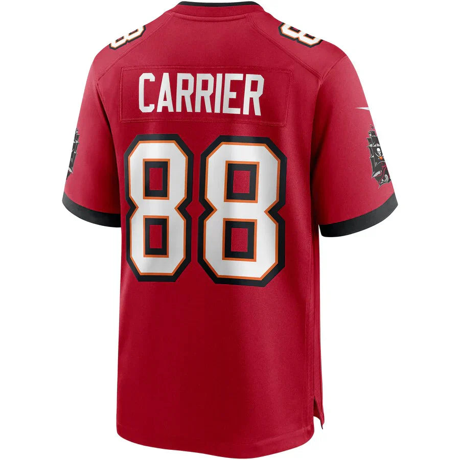 Custom #88 Red TB Football Shirt Top