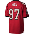 Custom #97 Red TB Football Shirt Top
