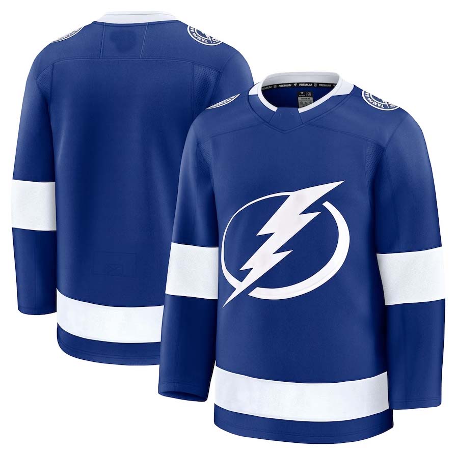 Custom Blue TBL Hockey Shirt Top