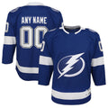 Custom Blue TBL Hockey Shirt Top