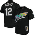 Custom #12 Black 1991 TB Baseball Shirt Top