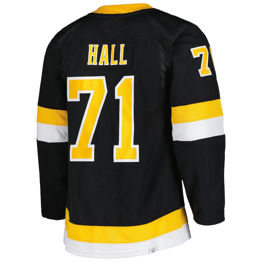 Custom #71 Black BOS Hockey Shirt Top