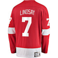 Custom #7 Red DET Hockey Shirt Top