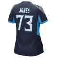 Custom #73 Navy TEN Football Shirt Top