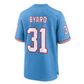 Custom #31 Light Blue Throwback TEN Football Shirt Top