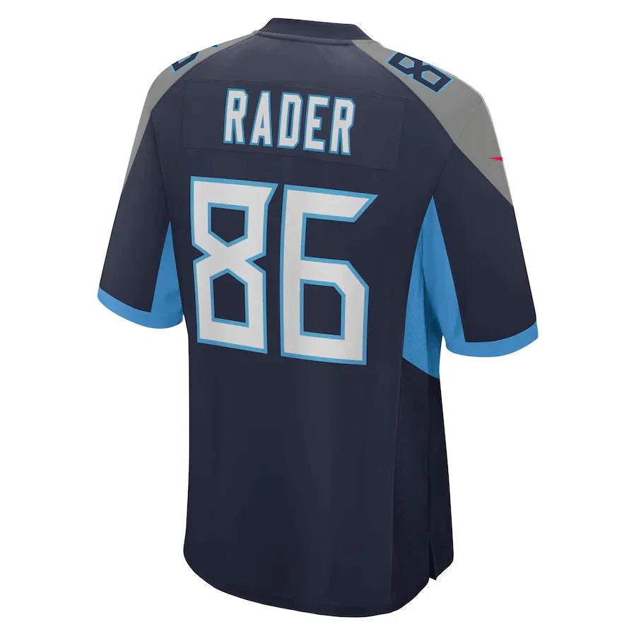 Custom #86 Navy TEN Football Shirt Top