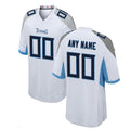 Custom White TEN Football Shirt Top