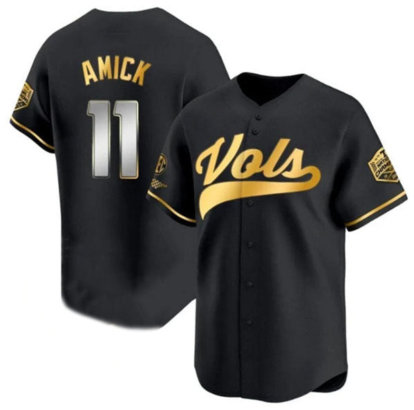 Custom #11 Black 2024 College Shirt Top