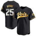 Custom #25 Black 2024 College Shirt Top