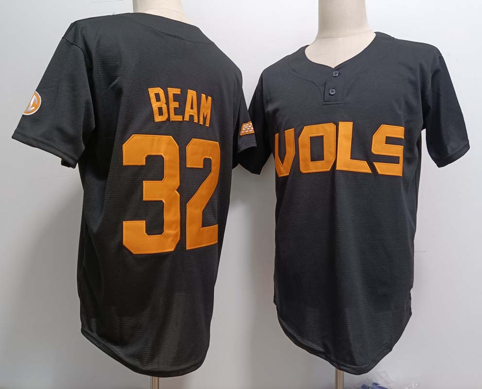 Custom #32 Black College Shirt Top