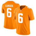 Custom #6 Orange College Shirt Top