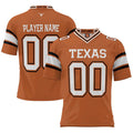 Custom Orange Football Shirt Top