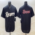 Custom Black LAD Baseball Shirt Top