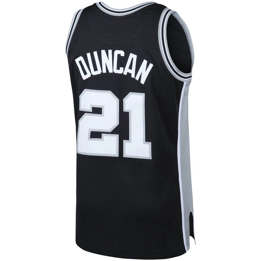 Custom #21 Black SAS Basketball Shirt Top