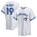 Custom #19 White 2023 Hall Of Fame TOR Baseball Shirt Top