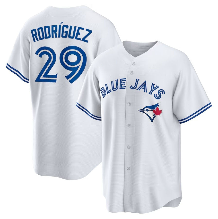 Custom #29 White TOR Baseball Shirt Top