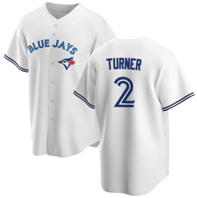 Custom #2 White TOR Baseball Shirt Top