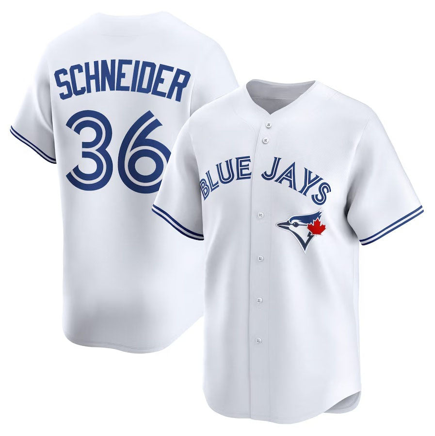 Custom #36 White TOR Baseball Shirt Top