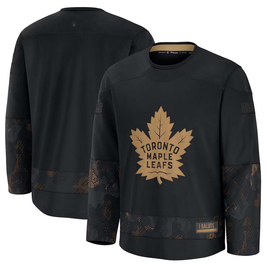 Custom Black 2024 TOR Hockey Shirt Top