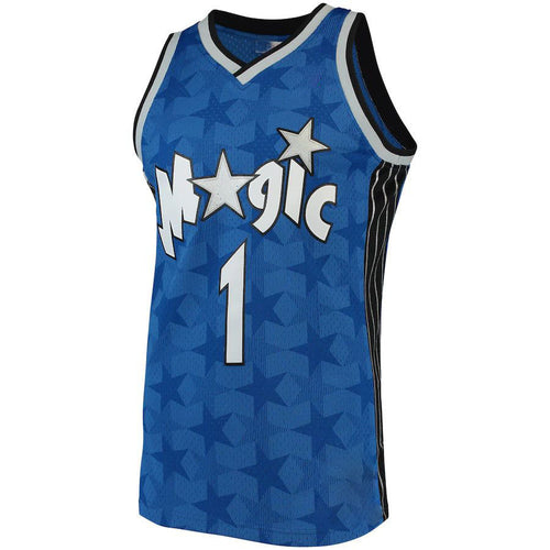 Custom #1 Blue 2000 ORL Basketball Shirt Top