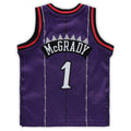 Custom #1 Purple 1998 TOR Basketball Shirt Top