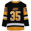 Custom #35 Black PIT Hockey Shirt Top