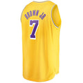 Custom #7 Gold LAL Basketball Shirt Top