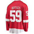 Custom #59 Red DET Hockey Shirt Top