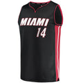 Custom #14 Black MIA Basketball Shirt Top