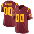 Custom Crimson Football Shirt Top