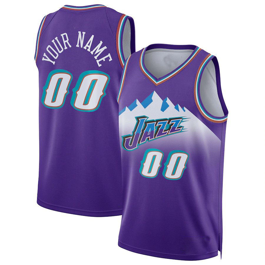 Custom #23 Purple 2022 UTA Basketball Shirt Top