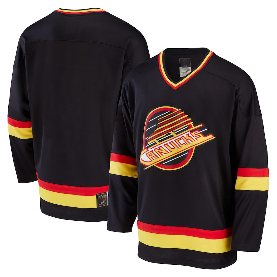 Custom Black VAN Hockey Shirt Top