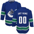 Custom Blue VAN Hockey Shirt Top