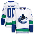 Custom White VAN Hockey Shirt Top