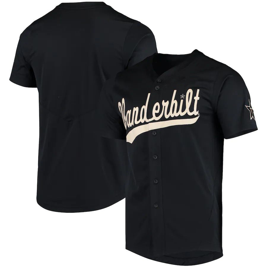 Custom Black Baseball Shirt Top