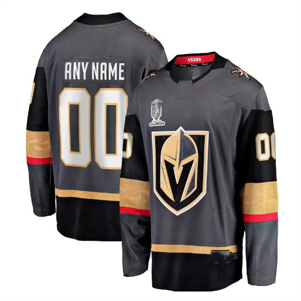 Custom Black 2023 Stanley Cup VGK Hockey Shirt Top