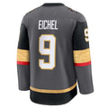 Custom #9 Gray VGK Hockey Shirt Top
