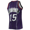 Custom #15 Purple 1996 TOR Basketball Shirt Top