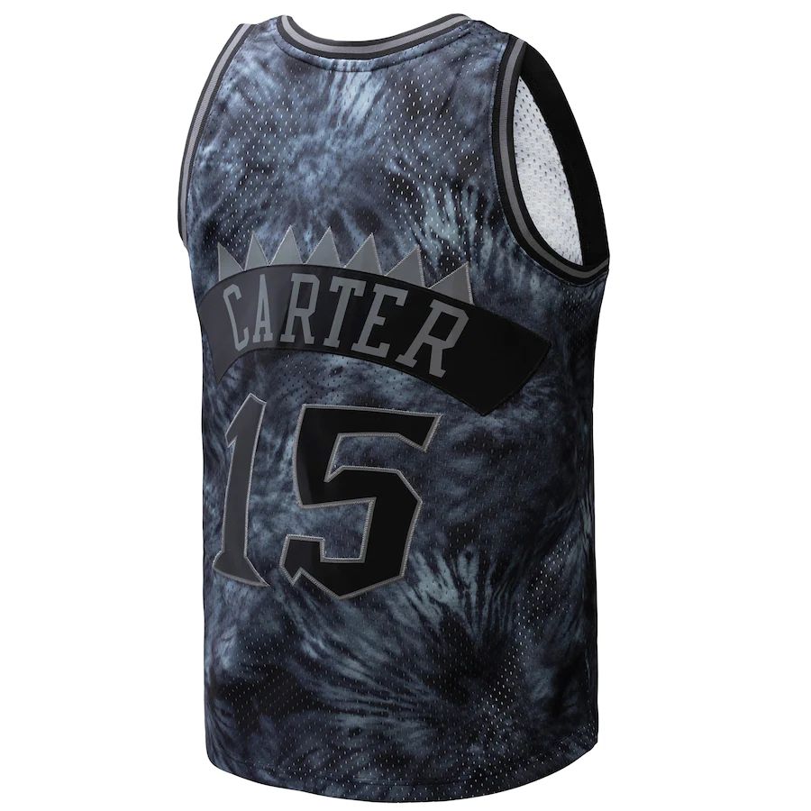 Custom #15 Black 1998 TOR Basketball Shirt Top